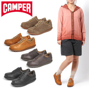 送料無料☆ カンペール の 本革 ローカット スニーカー レースアップシューズ カジュアル シュ...