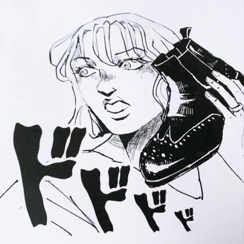 プロフィール画像を依頼したらジョジョ風イラストの予想を超えた仕上がり ドドドド Shoes Life Now