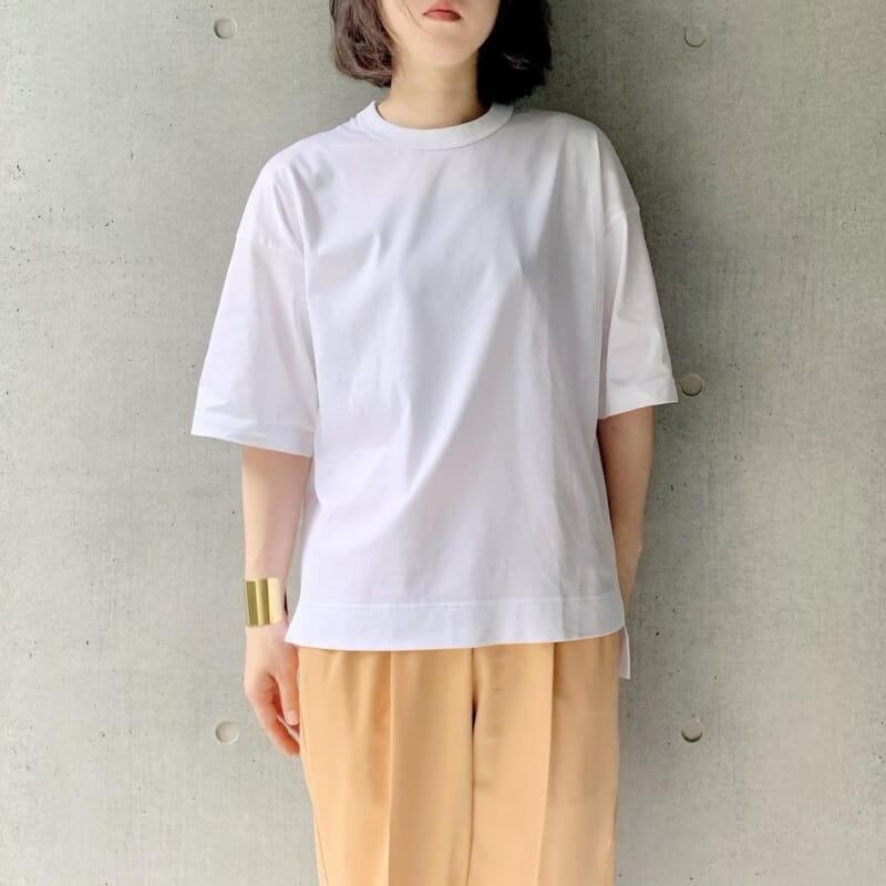 UNIQLO+J Supima Cotton Oversized T Shirt Resale Summer Must Have White T Review