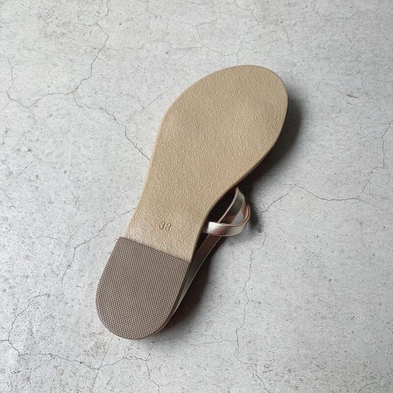 Nicholas Linus Greek flat sandals with minimalist construction | omasuの ...